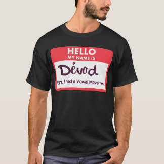 Hallo Mein Name ist . . . T-Shirt