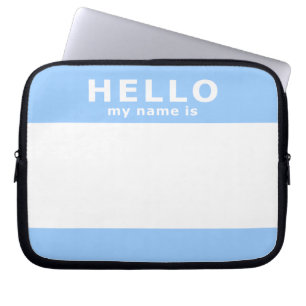 Hallo, mein Name Laptopschutzhülle