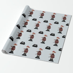 Hallo, mein Pirat! Geschenkpapier