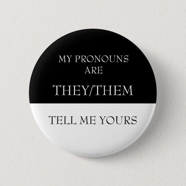 Hallo, meine Brüder sind, dass sie mir deine erzäh Button (Vorderseite)