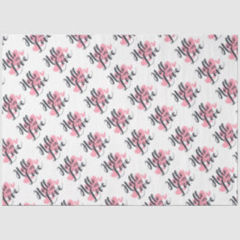 Hallo Meine Liebe mit dem Hearts Tissue Paper Seidenpapier