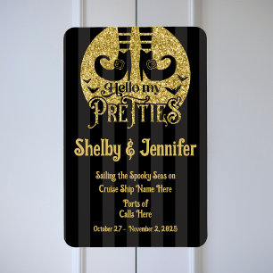 Hallo, meine Pretties Halloween Cruise Door Magnet