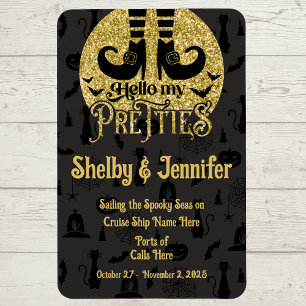 Hallo, meine Pretties Halloween Cruise Door Magnet