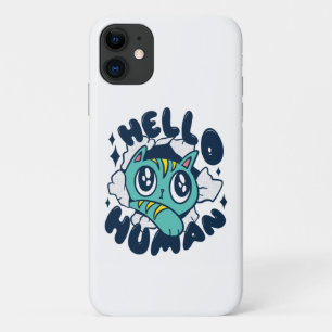 Hallo Mensch Süße Katze Case-Mate iPhone Hülle