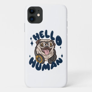 Hallo Mensch Süßer Hund Case-Mate iPhone Hülle