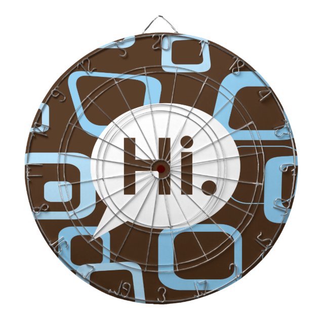 Hallo. Metallrahmen Dartscheibe (vorne)