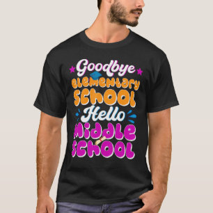 Hallo Mittelschule Abschluss Grundschule T-Shirt