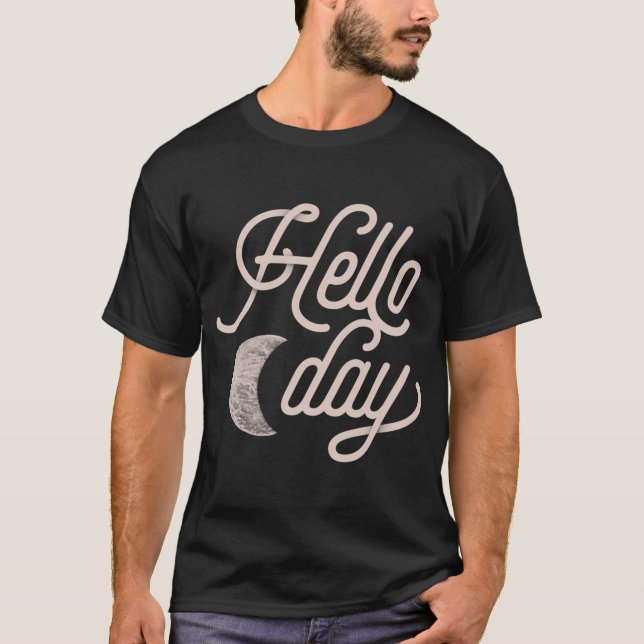 Hallo Montag T-Shirt (Vorderseite)