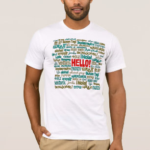 Hallo (multi Sprach) T-Shirt