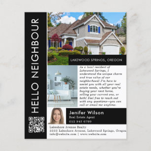Hallo Nachbar Immobilienmarketing Flyer
