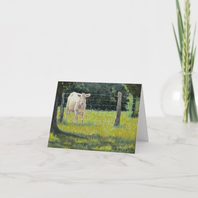 "Hallo, Nachbarin" Karte (Vorderseite)