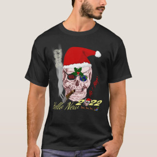 Hallo neues Jahr 2022 Bingo T-Shirt
