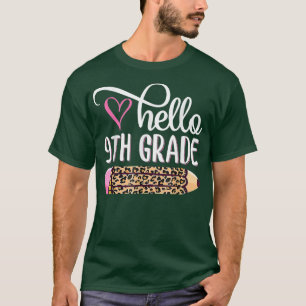 Hallo Neunter Klasse Team 9. Klasse Zurück zur Sch T-Shirt