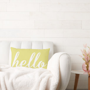 Hallo Niedliche Farbe Lendenkissen