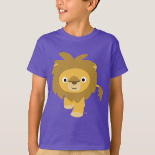 Hallo! Niedlicher Cartoon Lion Children T - Shirt