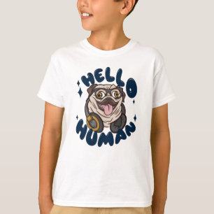 Hallo, Niedlicher Hund T-Shirt