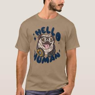 Hallo, Niedlicher Hund T-Shirt