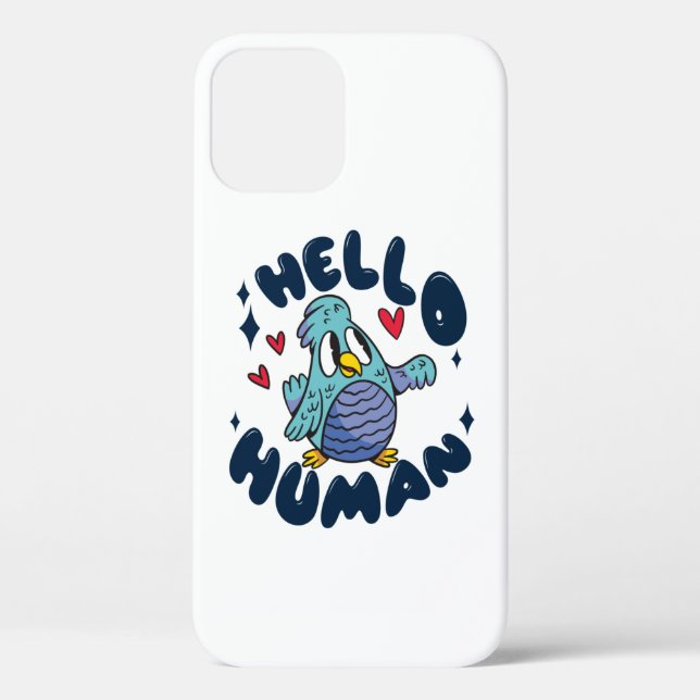 Hallo niedlicher Mensch Case-Mate iPhone Hülle (Rückseite)