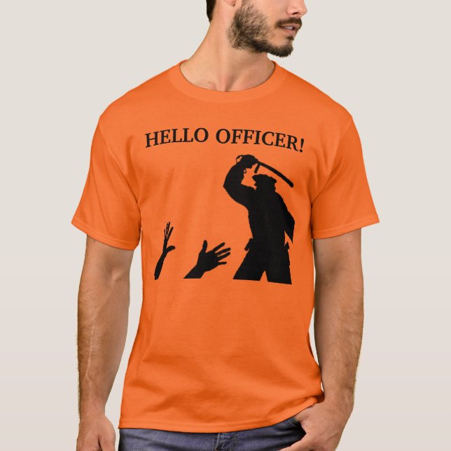Hallo Offizier T-Shirt (Vorderseite)