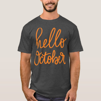 Hallo Oktober T-Shirt