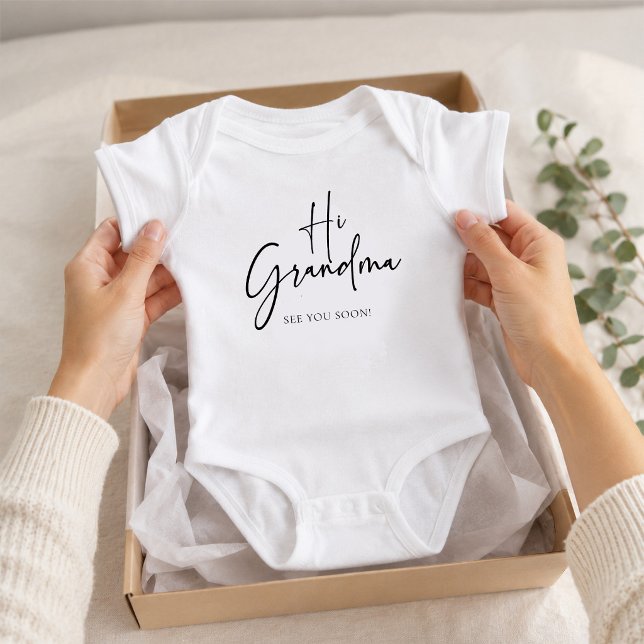 Hallo Oma Baby Bodysuit Strampler (Von Creator hochgeladen)