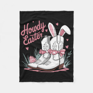 Hallo Ostern Fleecedecke