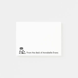 Hallo Panda Post-it Klebezettel