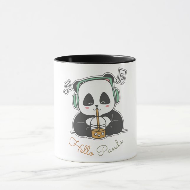 Hallo Panda Tasse (Zentrum)