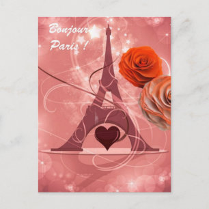 Hallo Paris! Postkarte