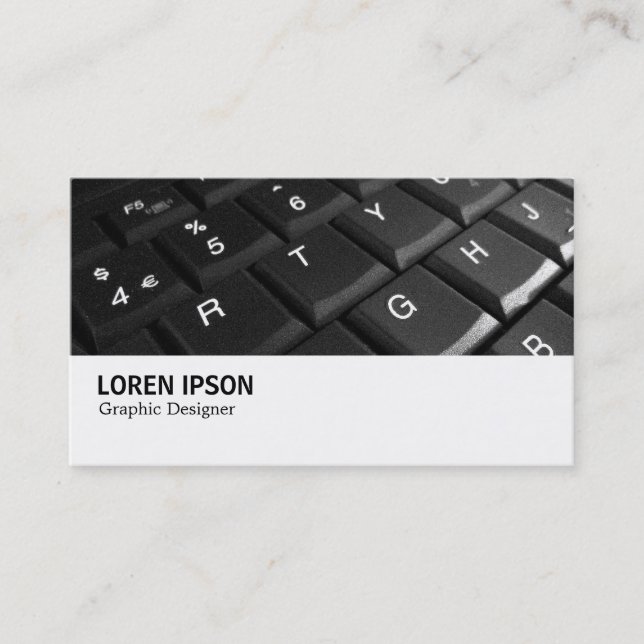 Hallo-Phi - 0174 - Tastatur Visitenkarte (Vorderseite)