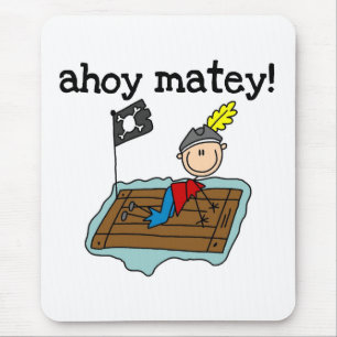 Hallo Piratengeselle Mousepad