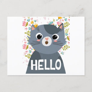 Hallo Postkarte