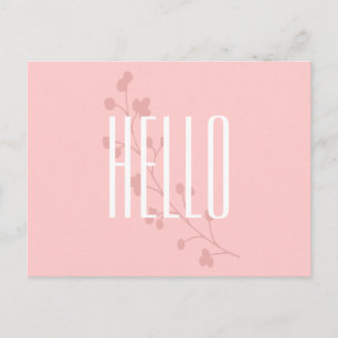 Hallo Postkarte