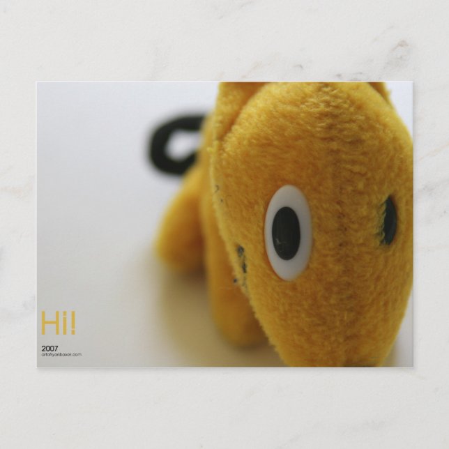 Hallo! Postkarte (Vorderseite)