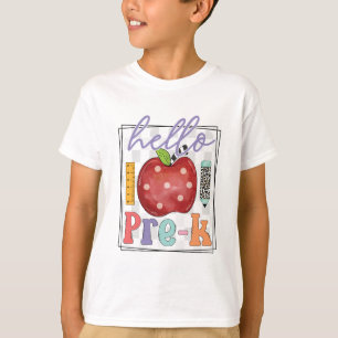 Hallo Pre-K, Jungs oder Mädchen T-Shirt