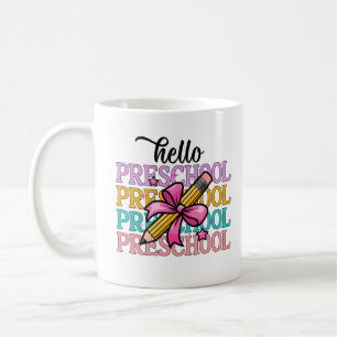Hallo Preschool Colorado Lehrerin Stift Kaffeetasse
