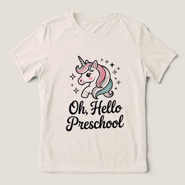 Hallo Preschool Women's Teacher Shirt (Design Vorderseite)