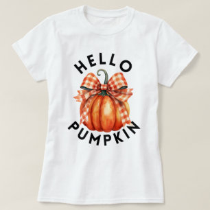 Hallo Pumpkin Fall Harvest Joy T-Shirt