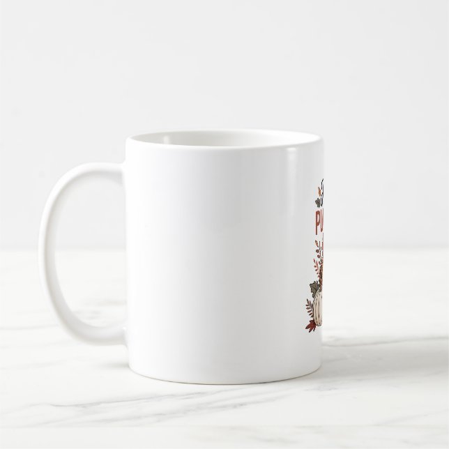 Hallo Pumpkin Herbst Herbst Kaffeetasse (Links)
