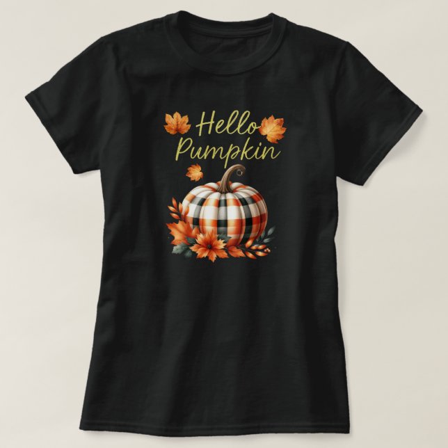 Hallo Pumpkin T-Shirt (Design vorne)