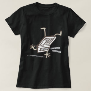 Hallo (Rechentrick auf dem Kopf) Lustig 80er T-Shirt