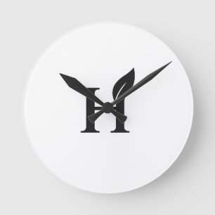 hallo runde wanduhr