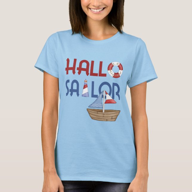 Hallo Sailor T-Shirt (Vorderseite)
