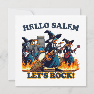 Hallo Salem Massachusetts Hexenrockband