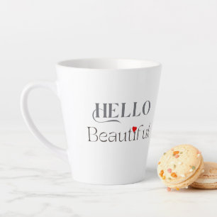 HALLO Schönheit, Erhebendes Geschenk für Sie Milchtasse