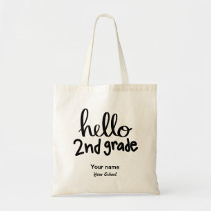 Hallo Second Grade Tote Bag Tragetasche