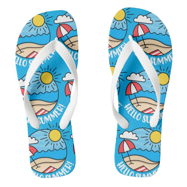 Hallo Sommer 2 Flip Flops (Fußbett)