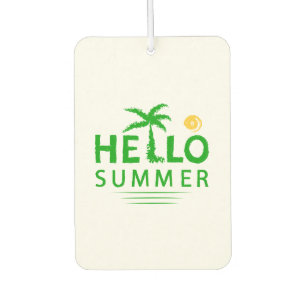 Hallo Sommer Autolufterfrischer
