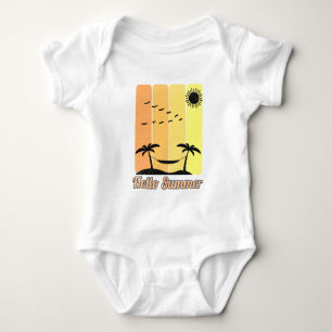 Hallo Sommer Baby Strampler