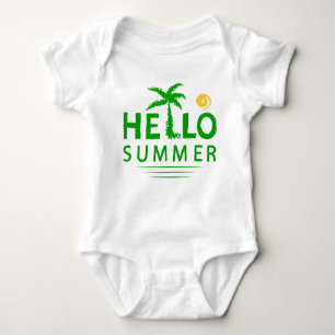 Hallo Sommer Baby Strampler